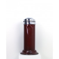 Klassischer Metall-Tretmülleimer