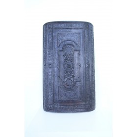 Alte gusseiserne Ofenplatte