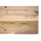 Tischplatte in Waldfarben aus historischem Eichenholz