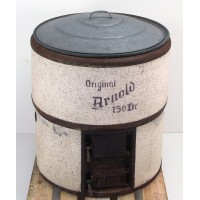 »Original Arnold« - alter Waschkessel im klassischen Design