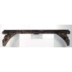 Alter Eichenholz-Torbogen