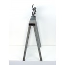 Alte, gebrauchte Blechschere - voll funktionsfähig