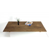 Dünne Eichenholztischplatte aus Nut- und Federsystem