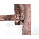 Altes Fenster aus Gusseisen