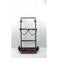 Alter (Schweiß-)Flaschenwagen aus Eisen