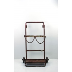 Alter (Schweiß-)Flaschenwagen aus Eisen