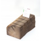 Altholzständer für Visitenkarten und Prospekte