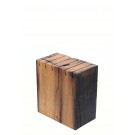 Ständer aus Altholz für Visitenkarten