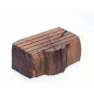 Display aus historischem Eichenholz, geölt