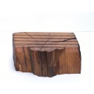 Display aus historischem Eichenholz, geölt