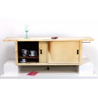 Alter Hängeschrank - shabby chic