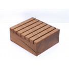 Altholzständer für Visitenkarten und Prospekte