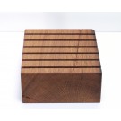 Altholzständer für Visitenkarten und Prospekte