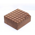 Display aus Altholz »Kreuz und Quer«