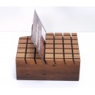 Display aus Altholz »Kreuz und Quer«