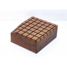 Display aus Altholz »Kreuz und Quer«