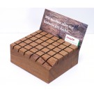 Display aus Altholz »Kreuz und Quer«