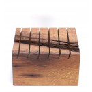 Sehr massiver Prospekthalter / Visitenkartenständer