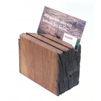 Visitenkarten - /  Prospektständer mit ausdrucksstarker Struktur