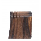 Prospektständer aus Alteiche mit schöner Musterung