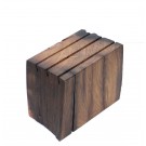 Prospektständer aus alter Eiche