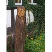 Altholz-Figur Nr. 2  "Zauberer"