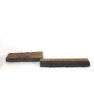 Zwei kleine Mooreichenbohlen als Set