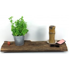 Regalbrett aus antikem Eichenholz