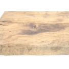 Altes Eichenbrett leicht gebogen