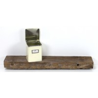 Kleine Regalbohle silbrig gescheckt