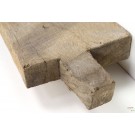 Alte schmale Bohle aus Eiche