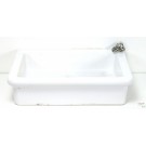 Altes Keramik-Spülbecken