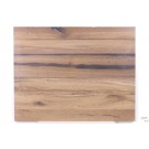 Gespachtelt, hell geölt, und geschliffen oder gebürstet: Maßgefertigte Tischplatte Eiche Altholz