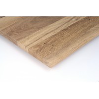 Naturbelassen und geschliffen oder gebürstet: Maßgefertigte Tischplatte Eiche Altholz