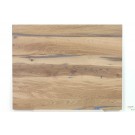Naturbelassen, gespachtelt und geschliffen oder gebürstet: Maßgefertigte Tischplatte Eiche Altholz