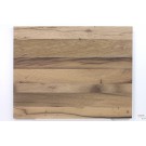 Gespachtelt, lackiert und geschliffen oder gebürstet: Maßgefertigte Tischplatte Eiche Altholz