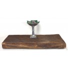 Alte massive Bohle aus Eiche