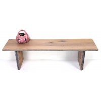 Altholz-Bank mit Baumkanten