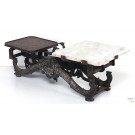 Alte Tafelwaage mit Mamorplatte