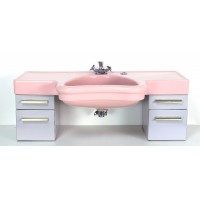 Altes Friseur-Waschbecken