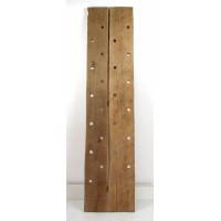 Neues Weinregal aus altem Eichenholz, Modell Nr. 10