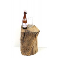 Hocker aus Eichenholz