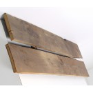 2er Set antike Eichenbretter besäumt