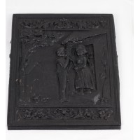 Gusseiserne Ofenplatte Nr. 1